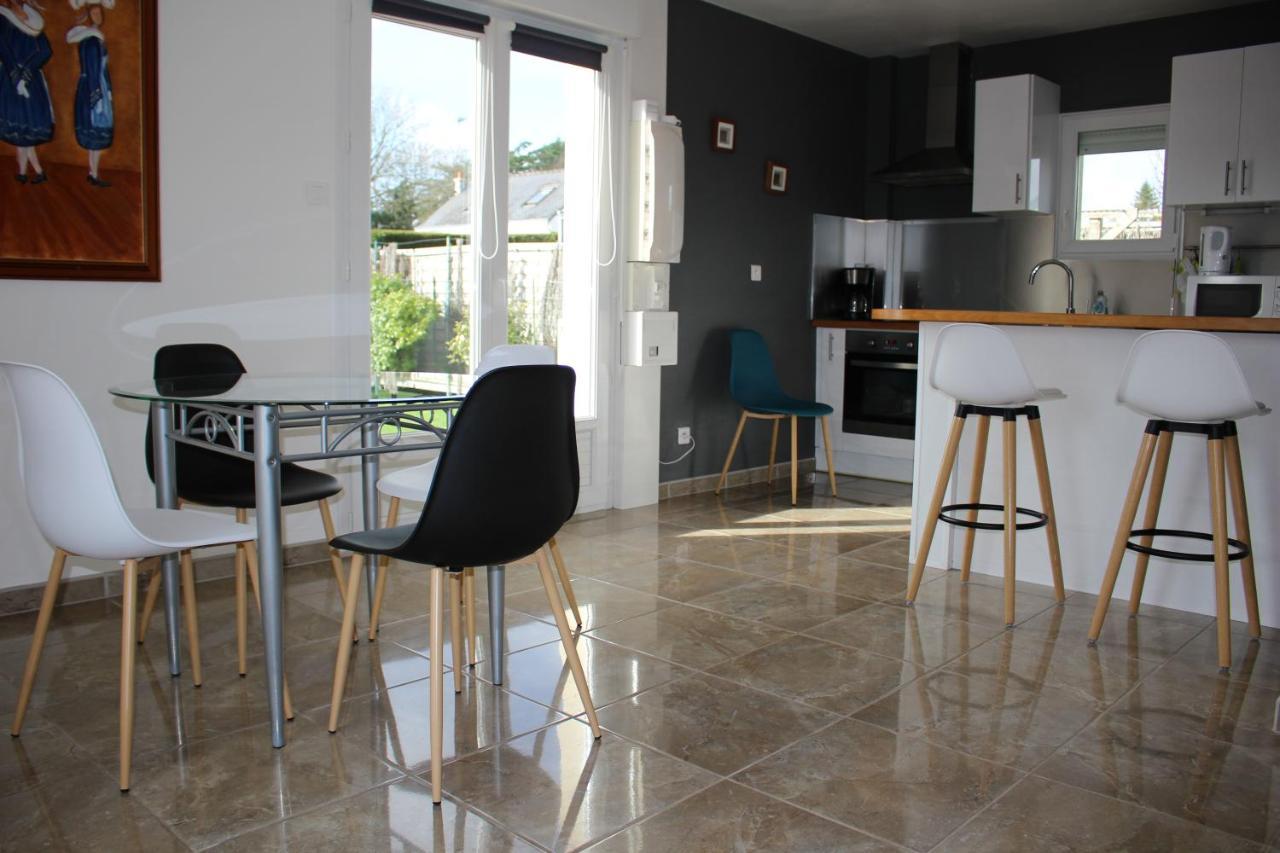 Kerguil-Leon Maison Familiale 2 Chambres, Plages A 10 Min En Voiture Moelan-sur-Mer Ngoại thất bức ảnh